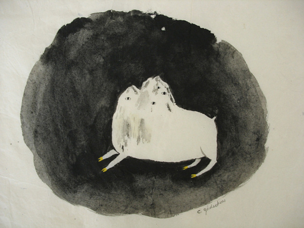 Caroline Gaedechens aus Hamburg malt uns die fantastische Welt der Metamorphose #illustration #painting