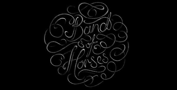 Sean Freeman // Band of Horses #sean #freeman #rope #typography