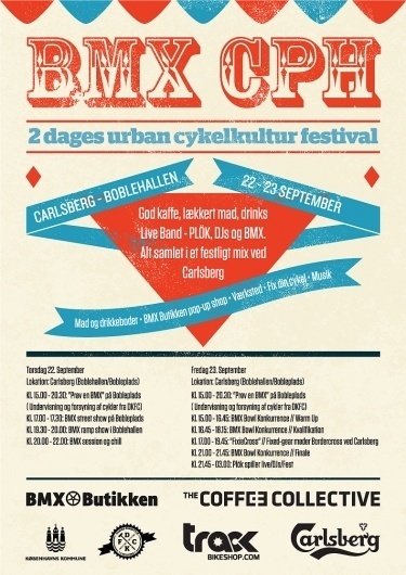 BMX CPH &ndash; Poster | ANDREAS HOUMANN #bmx #print #design #graphic #graphicdesign #vintage #poster