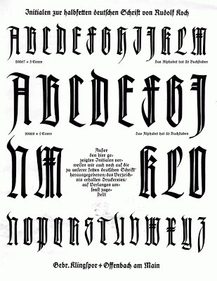 blackletter