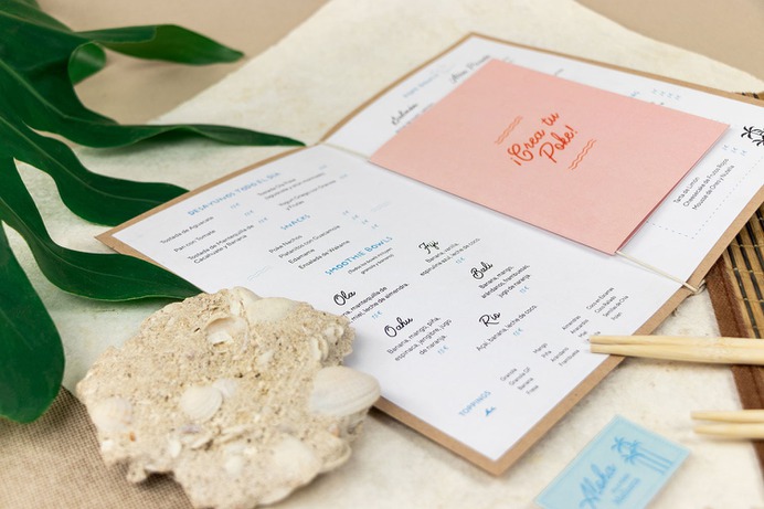 Ola Poke Branding - Mindsparkle Mag Puro Diseño designed the branding for Ola Poke. The Hawaiian word "ola" translates to: life, health and well-being. #logo #packaging #identity #branding #design #color #photography #graphic #design #gallery #blog #project #mindsparkle #mag #beautiful #portfolio #designer