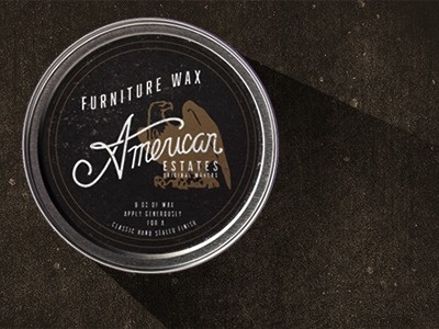 Ae_wax #tin #typography #packaging