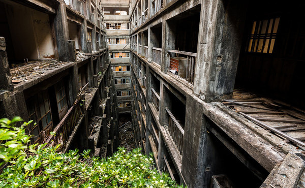CJWHO ™ (Gunkanjima (軍艦島, Battleship Island) officially...) #design #landscape #abandoned #photography #architecture #art #japan