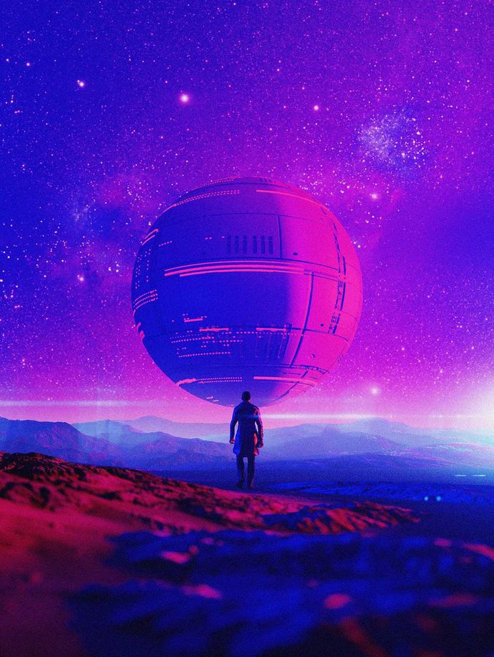 Cyberpunk and Sci-Fi 3D Illustrations by Abel Chan Arce