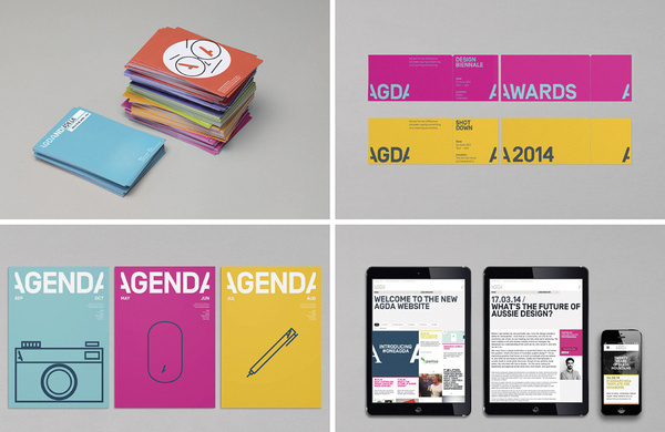 AGDA mikerigby #linking #branding #agda #design #graphic #mike #rigby #interbrand #connection #identity #one #logo #australia #typography