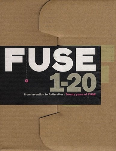 FUSE 20 Cover #fuse #editorial #typography