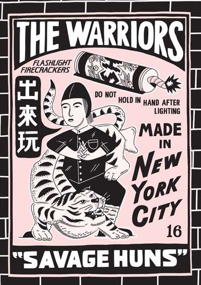 THE WARRIORS ☆ Cool poster...