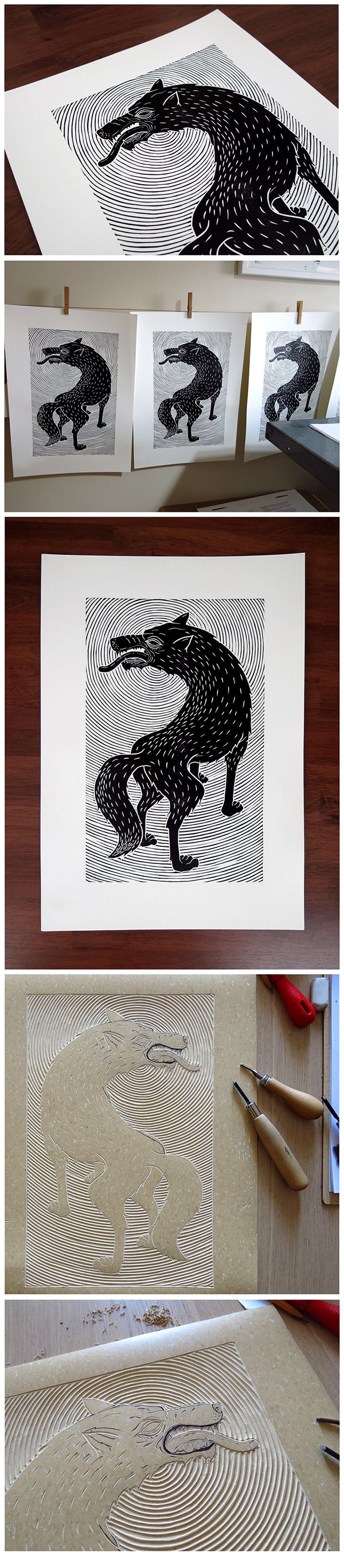 The Wolf on Behance