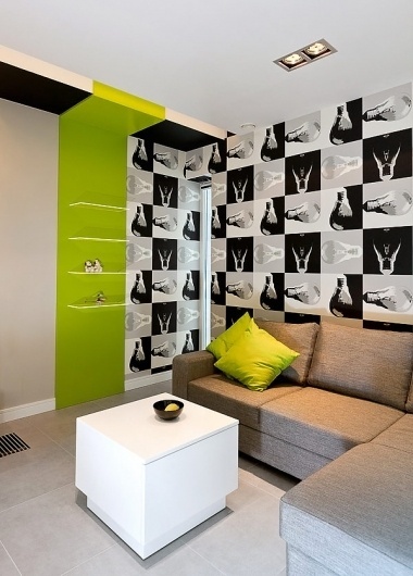 Interior Design of A Modern Family in Poland | Cuded #interior #family #modern #design #poland
