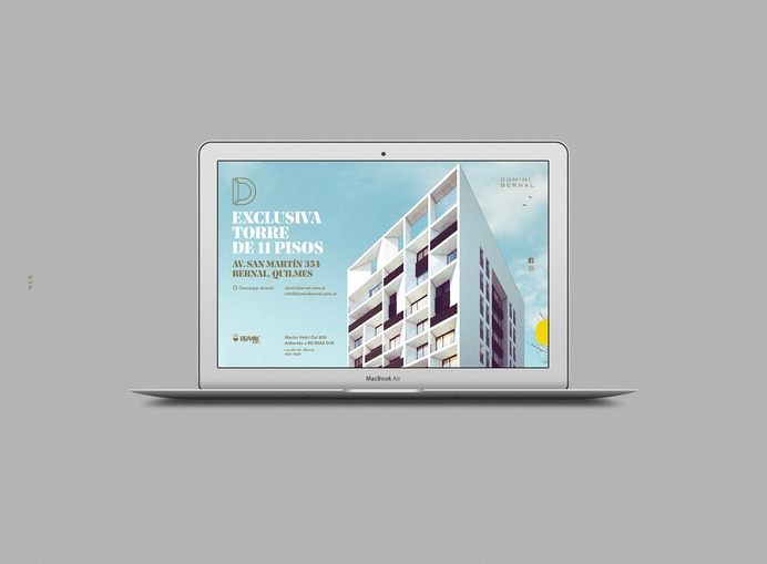 Domini Bernal - Mindsparkle Mag The project of visual identity of Domini Bernal, designed by Hachetresele was created through the conceptualization of the architectural features of a building. #logo #packaging #identity #branding #design #color #photography #graphic #design #gallery #blog #project #mindsparkle #mag #beautiful #portfolio #designer