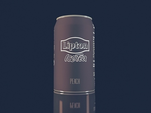 LIPTON ICE TEA MINIMAL EDITION on the Behance Network #packaging #black #lipton #cans #vintage packaging #blackcan