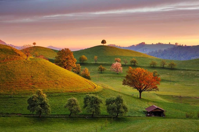 Hobbiton: Beautiful Swiss Countryside by Martin Rak