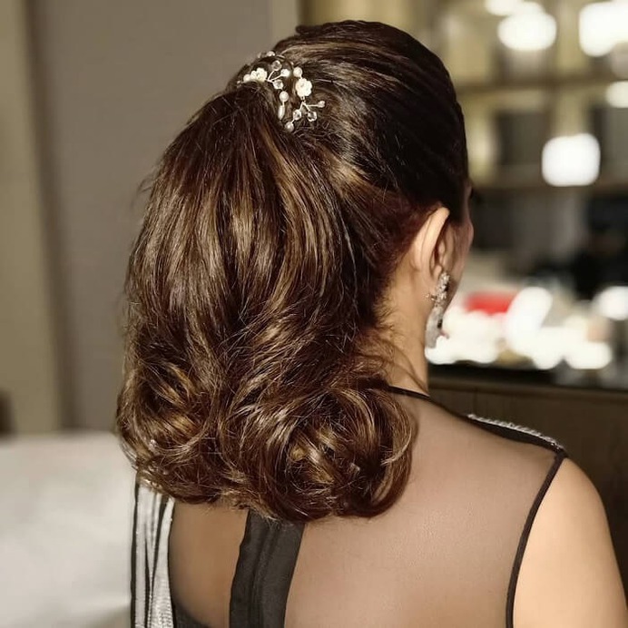 Balloonous Braid Hairstyle