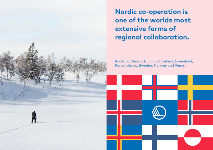 New Logo and Identity for Nordic Co-operation by Kontrapunkt