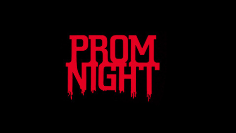Prom night 1980 movie poster title typography #movie #1980s #typography