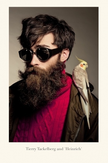 bangbangdot.com | Isson- School of Bauhaus 1934 #beard #photography #bird