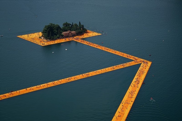The Floating Piers – A Walkway Across the Water of Lake Iseo