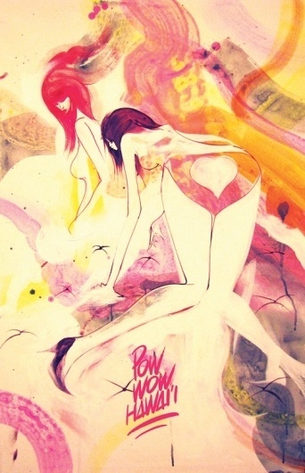 Pow Wow Hawaii - BOOOOOOOM! - CREATE * INSPIRE * COMMUNITY * ART * DESIGN * MUSIC * FILM * PHOTO * PROJECTS #sexy #will #girls #barras #hawaii #paint