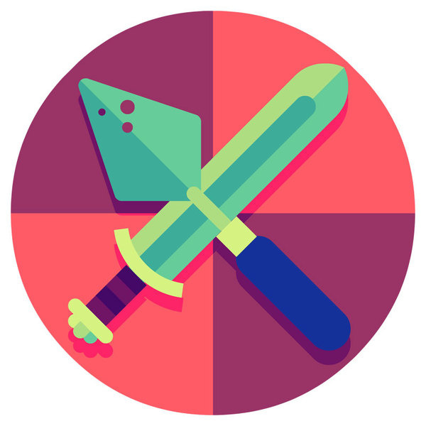 We come from the land of the ice and snow&An icon set for Thomas Cook Magazine, illustrating their top 5 Viking themed attractions. Fun stuf #icon #illustration #geometric