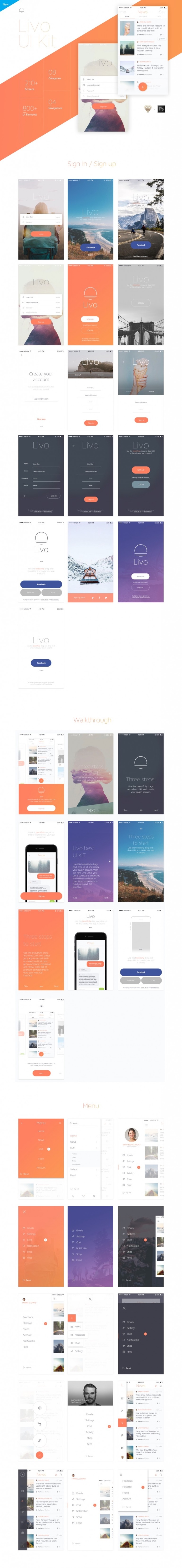 Livo UI Kit