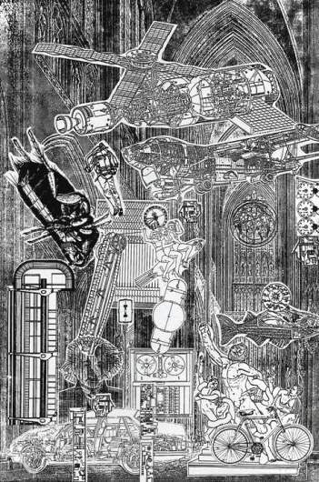 Sci-Fi-O-Rama / Science Fiction / Fantasy / Art / Design / Illustration #screen #printing #paolozzi #eduardo