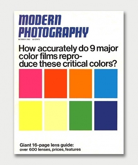 Modern Photography – October, 1965 / Aqua-Velvet #modern #color #photography #manual #brochure #typography