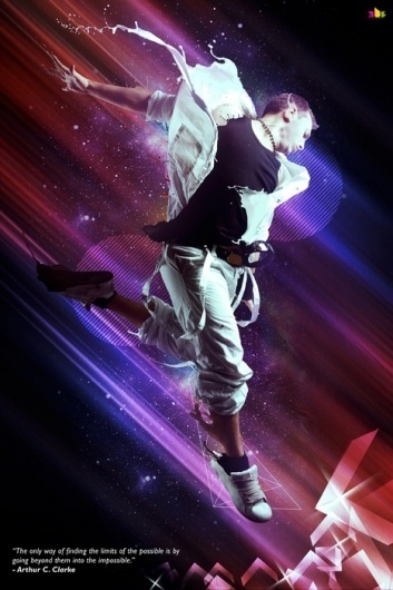 365 Concepts (Finding Limits) #rupinder #inspirational #365 #design #dance #motivational #concepts #finding #illustration #jump #poster #singh #limits #light