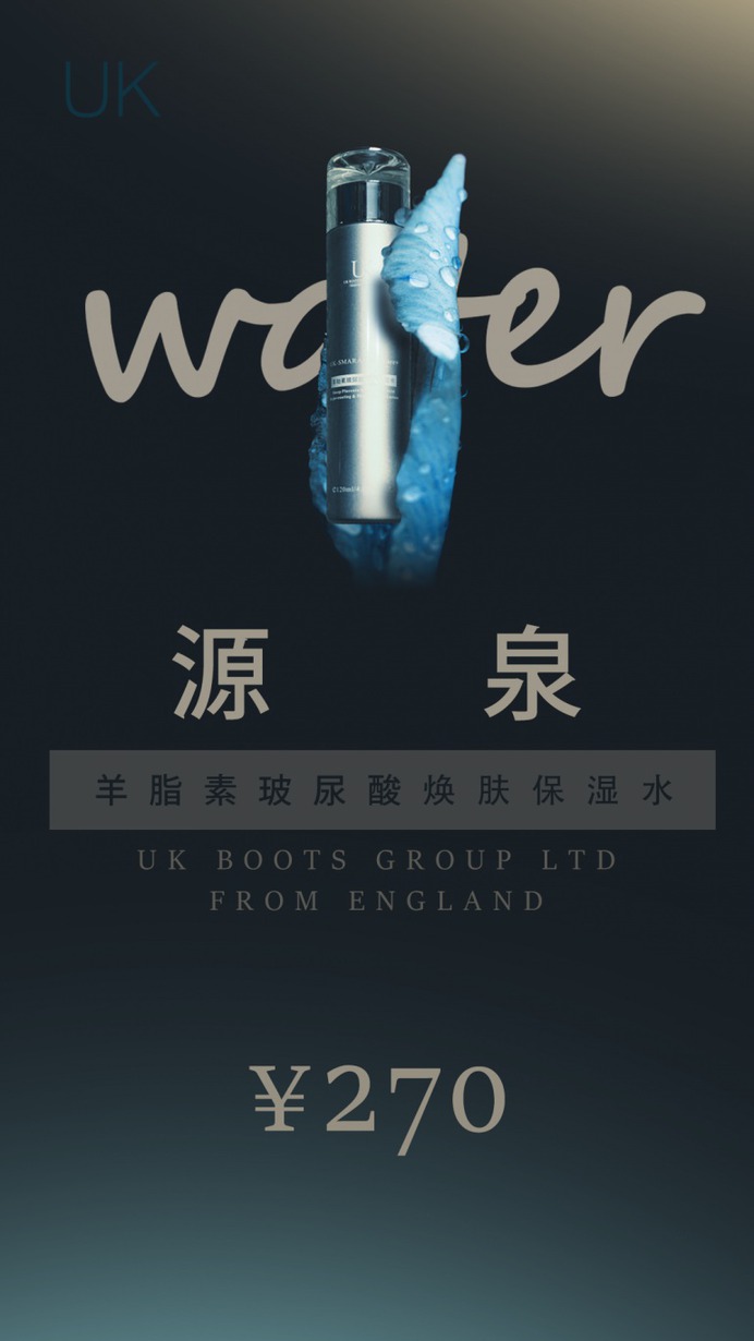 POSTER OF UK SKIN CARE