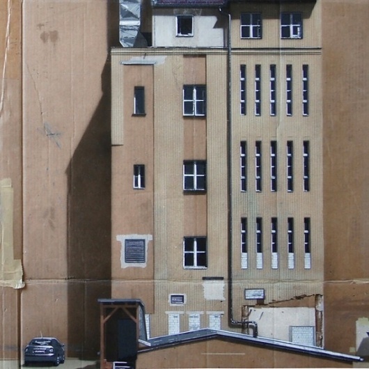 Cityscapes Cardboard Panels by EVOL | 123 Inspiration #urban #panels #street #spray #german