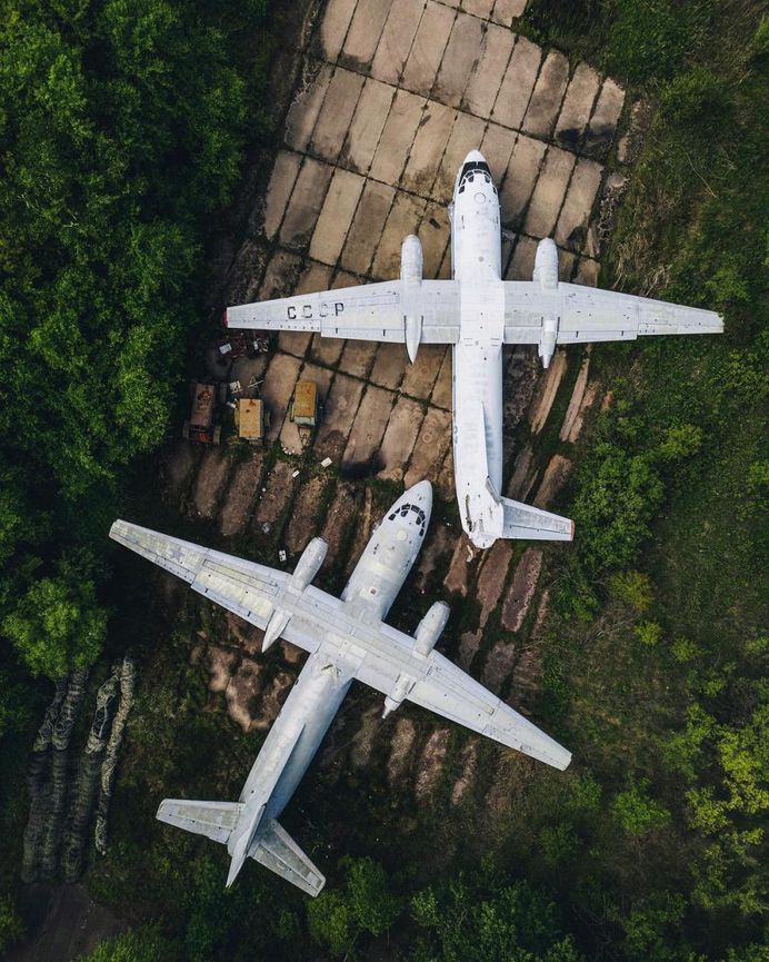 Strange and Surreal Abandoned Places of Russia From Above