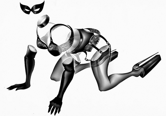 Tyson McAdoo - Work - Ladies #tyson #illustration #invisible #mcadoo