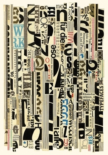 FCH i CHK ‘L #typographie #stripes #werner #collage #hugo