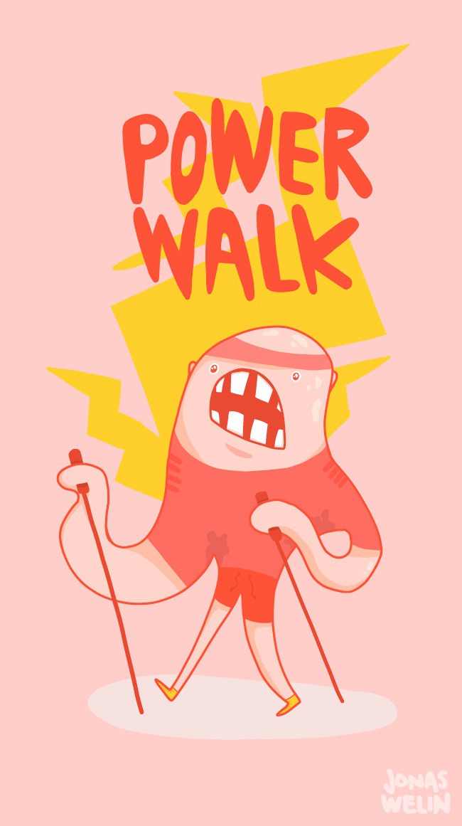 Powerwalking by Jonas Welin