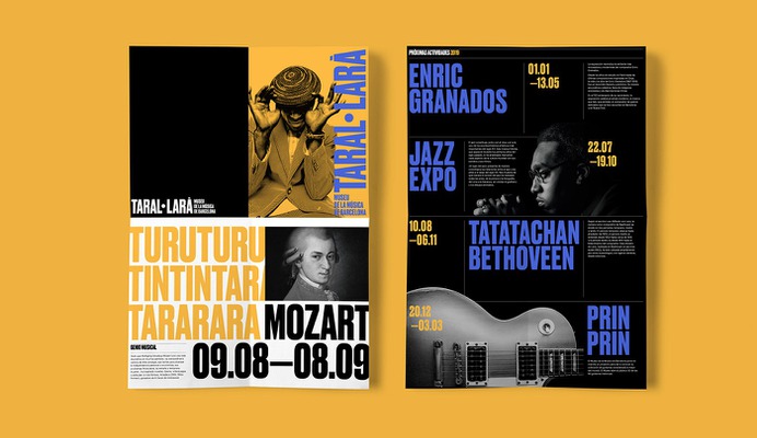 Taral·larà: Museu de la Música de Barcelona on Behance