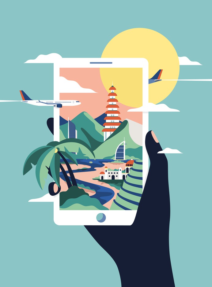 Vanessa Branchi Illustrator • portfolio | The Megatrends Defining Travel in 2019