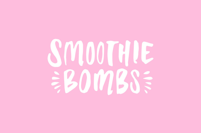 Smoothie Bombs | Branding and Logo Design | Studio Marche | Raw Organic Health Food