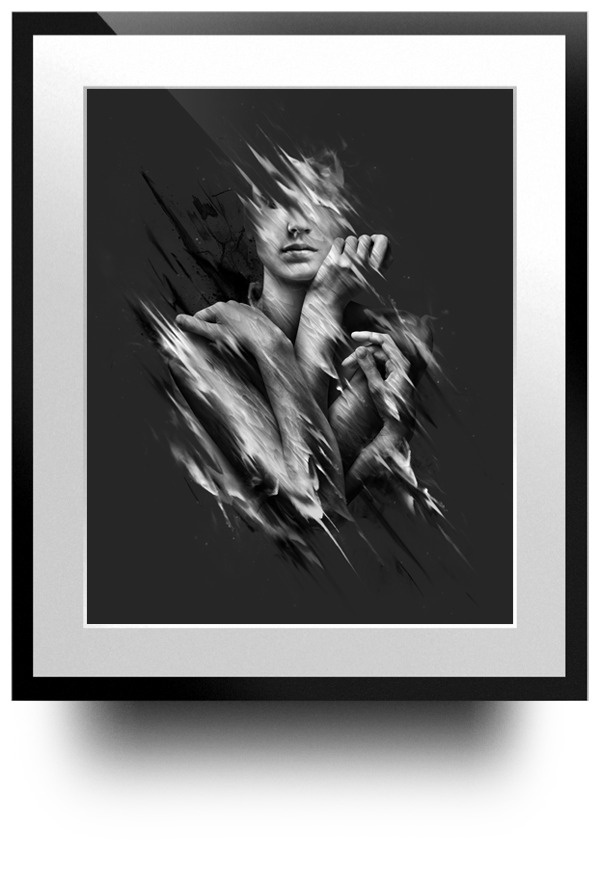 Food For Crime - A series of 3 pieces created for Designers Against Child Slavery - NY 2012 #digital #illustration #dacs #art