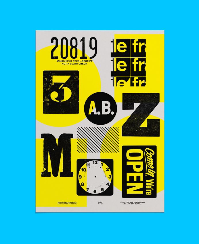 Anthony Burrill: Look & See / FormFiftyFive
