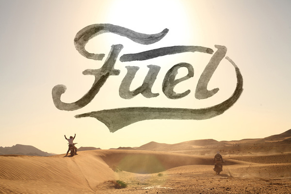 Fuel by BMD #watercolor #script #motorcycles