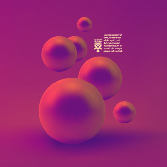 sphere, vector, abstract