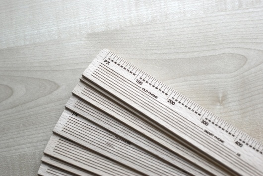 Pixel ruler | vbg.si - creative design studio #object #ruler #pixel