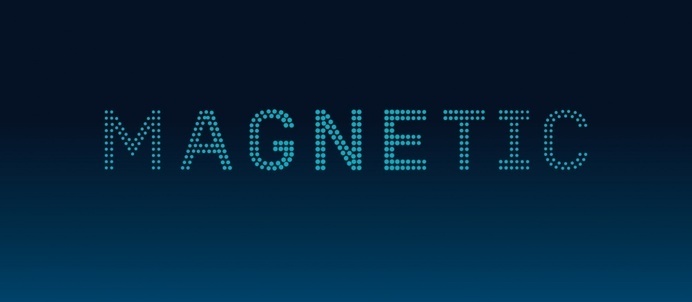 LOGO #branding #dots #magnetic #identity #logo