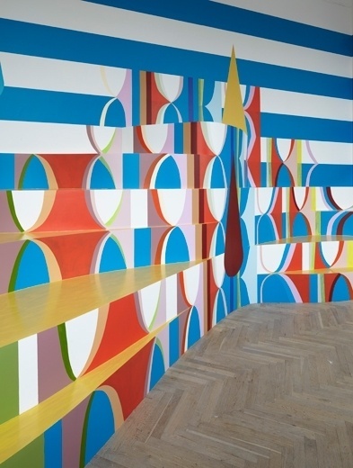 'Color State' exhibition by Malene Landgreen (DK) @ Dailytonic #interiors #painting #art #malene #landgreen