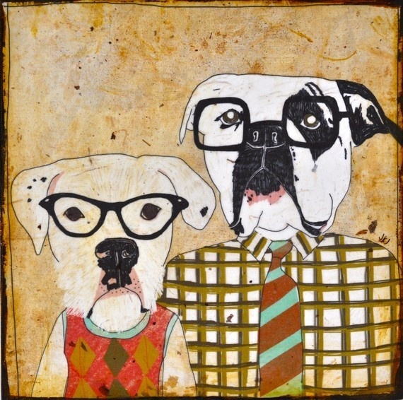 puissegur #surreal #dogs #illustration