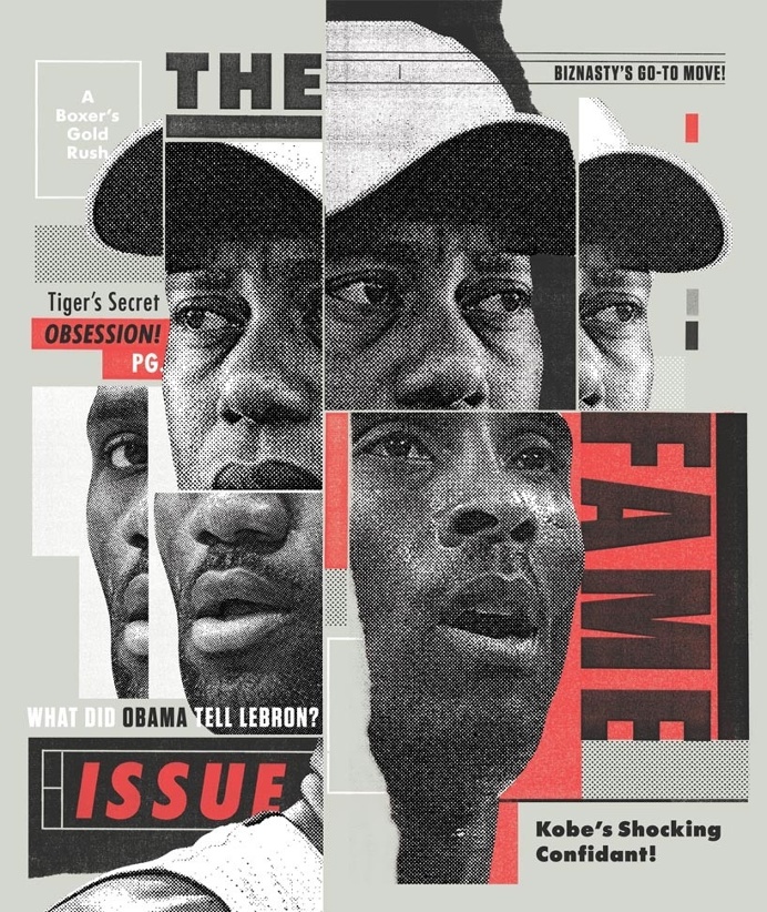 mike mcquade #collage #photo #tabloid