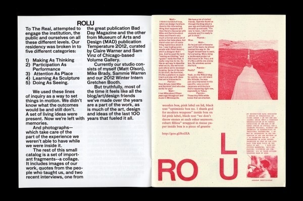 A ROLU Reader #rolu #grandry #furniture #layout #editorial #pieterjan