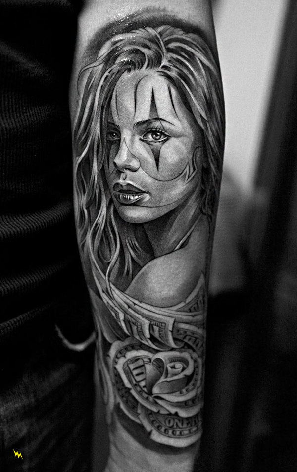 Jun cha tattoo 2 by TattooSoulcom on DeviantArt