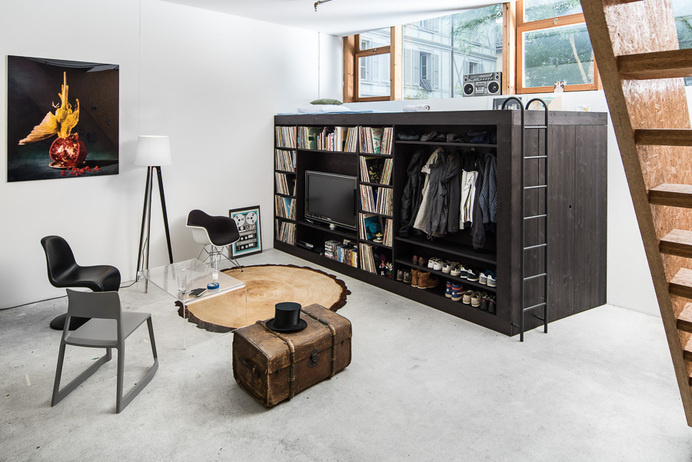 The Living Cube - Till Konneker illDesigns - www.homeworlddesign. com (1) #furniture