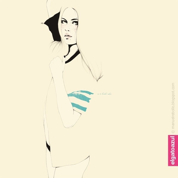 Manuel Rebollo. Illustration #illustration #clean