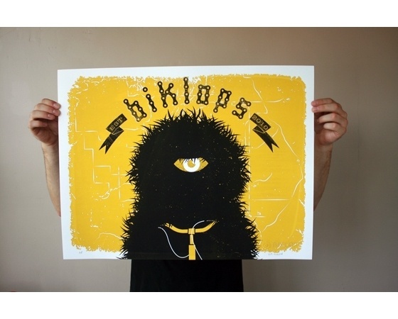 Biiklops 2010 | Peter Worth Art & Design #print #worth #screen #illustration #peter #poster #biiklops